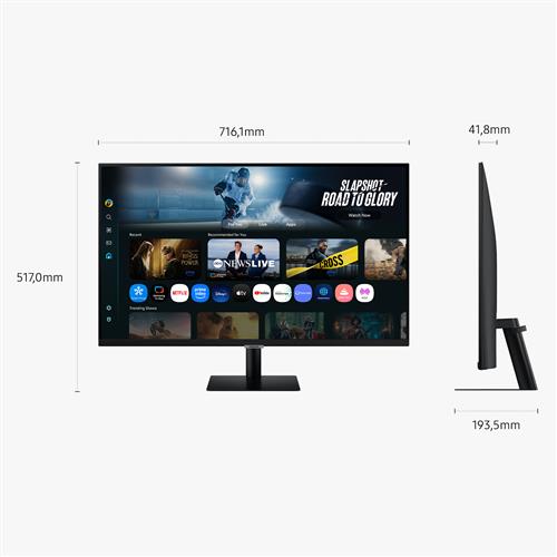 Samsung M7 Smart Monitor - M70F da 32