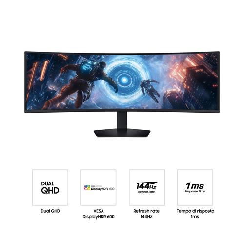 S49FG910 49IN 5120X1440 32:9 144HZ 2500:1 1MS HDMI DP NERO