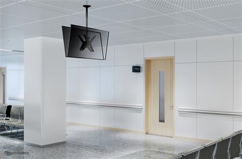 SUPPORTO DA SOFFITTO PER DUE SCHERMI FINO A 32IN (75 CM) NERO