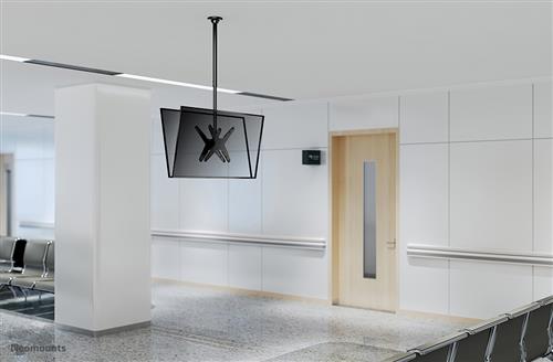 SUPPORTO DA SOFFITTO PER DUE SCHERMI FINO A 32IN (75 CM) NERO
