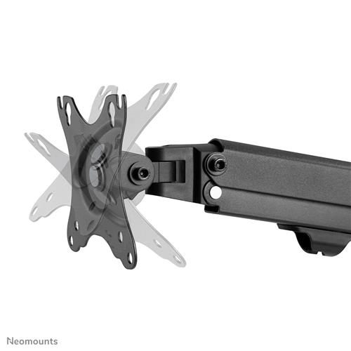 SUPPORTO DA TAVOLO NERO PER MONITOR FINO A 27IN - 7KG