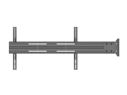TOP FLAG BRACKET VESA 600  400 - BLACK