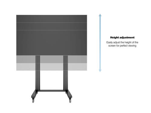 VESA TROLLEY 1200 X 600H 210 CM - CAPACITY 125 KG