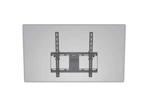 WALL BRACKET INCLINABLE 10 MAX 400X400 COLOR BLACK