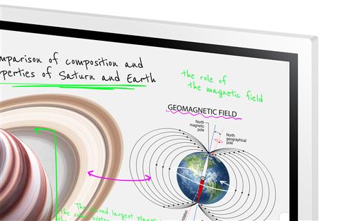 WM65B FLIP PRO 65IN DISPLAY SCATOLA APERTA E DANNEGGIATA