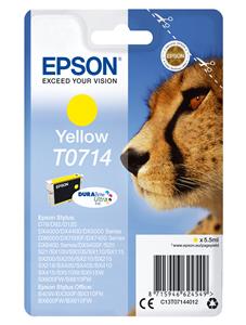 Epson T0714 cartuccia d'inchiostro 1 pz Originale Resa standard