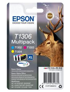 Epson Stag T1306 cartuccia d'inchiostro 1 pz Originale Resa elevata (XL) Ciano, Magenta, Giallo