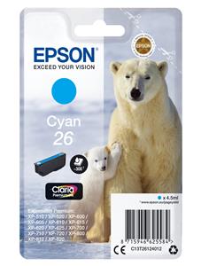 Epson Polar bear C13T26124012 cartuccia d'inchiostro 1 pz Originale Resa standard