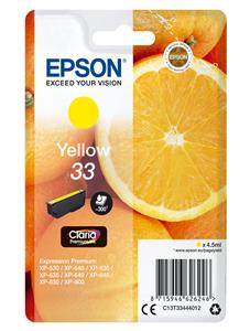 Epson Oranges C13T33444012 cartuccia d'inchiostro 1 pz Originale Resa standard