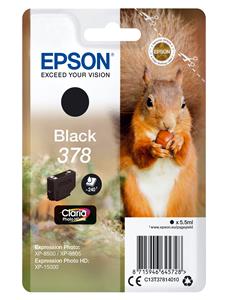 Epson Squirrel C13T37814010 cartuccia d'inchiostro 1 pz Originale Resa standard Nero