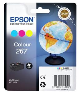 Epson Globe C13T26704010 cartuccia d'inchiostro 1 pz Originale Ciano, Magenta, Giallo