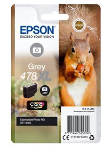 Epson Squirrel 478XL cartuccia d'inchiostro 1 pz Originale Resa elevata (XL) Grigio