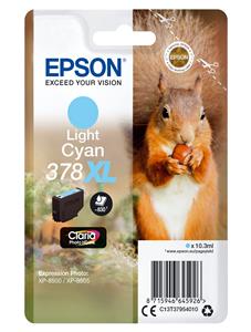 Epson Squirrel 378XL cartuccia d'inchiostro 1 pz Originale Resa elevata (XL) Ciano chiaro