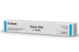 Canon 034 cartuccia toner 1 pz Originale Ciano