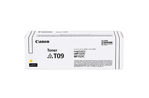 Canon TONER T09 Y cartuccia toner 1 pz Originale Giallo