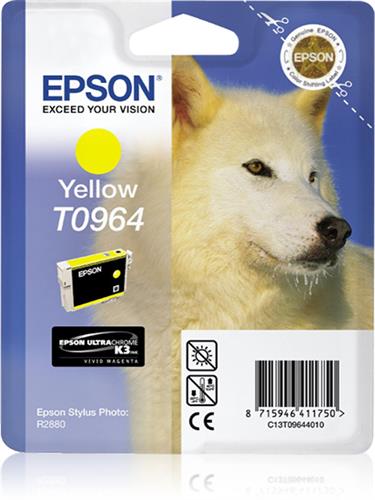 Epson Husky T0964 cartuccia d'inchiostro 1 pz Originale Giallo foto