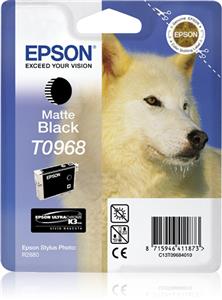 Epson Husky T0968 cartuccia d'inchiostro 1 pz Originale Nero opaco