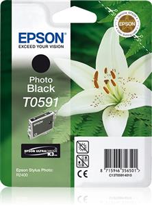 Epson Lily T0591 cartuccia d'inchiostro 1 pz Originale Nero per foto