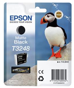 Epson T3248 cartuccia d'inchiostro 1 pz Originale Nero opaco