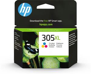 HP 305XL High Yield Tri-color Original Ink Cartridge cartuccia d'inchiostro 1 pz Resa elevata (XL) Ciano, Magenta, Giallo