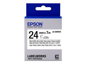 Epson LK-6WBVN TAPES VINYL LABEL TAPE nastro per etichettatrice Blu su bianco