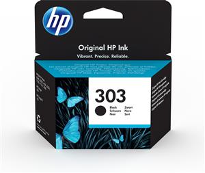 HP 303 Black Original Ink Cartridge cartuccia d'inchiostro 1 pz Resa standard