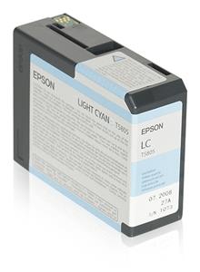 Epson T580500 cartuccia d'inchiostro 1 pz Originale Ciano chiaro