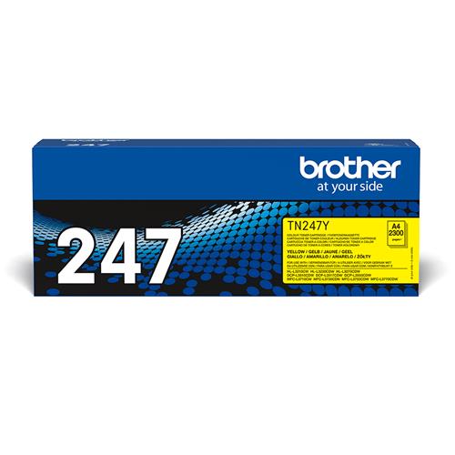 Brother TN-247Y cartuccia toner 1 pz Originale Giallo