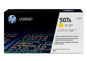 HP 507A Yellow Original LaserJet Toner Cartridge cartuccia toner 1 pz